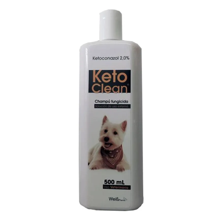 Shampoo Ketoclean x 500 ml | Farmacia Animales y Mascotas | Tierragro Colombia