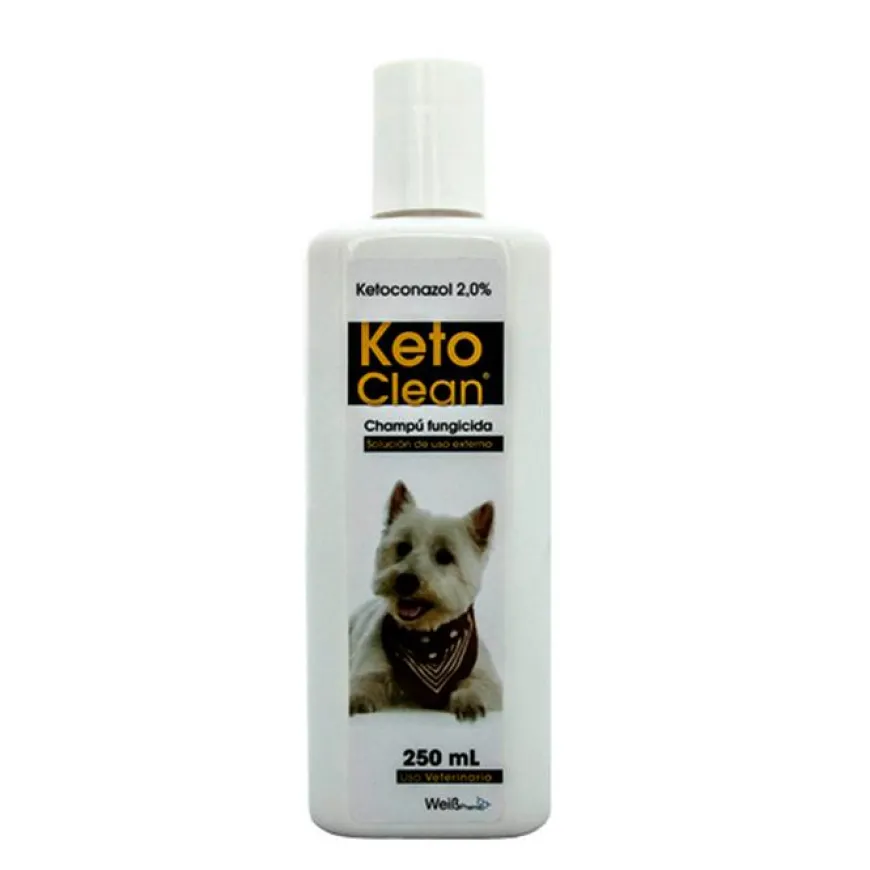 Shampoo Ketoclean x 250 ml | Farmacia Animales y Mascotas | Tierragro Colombia