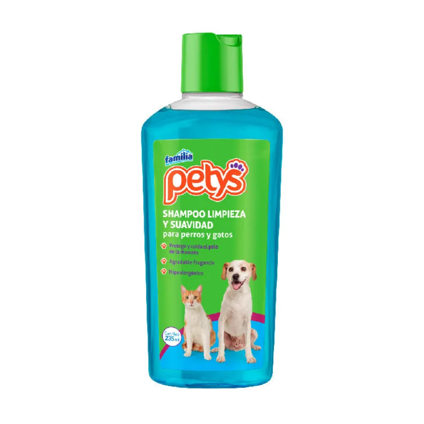 Shampoo Petys Limpieza y Suavidad x 235 ml | Compra Online