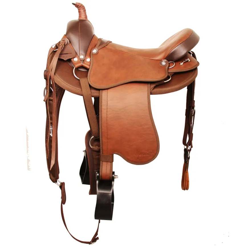 Silla Monarca Cabalgata Mesace Montura Liviana y Resistente Equinos
