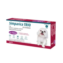 Simparica Trio 2.5-5Kg Morado x 1 Tab