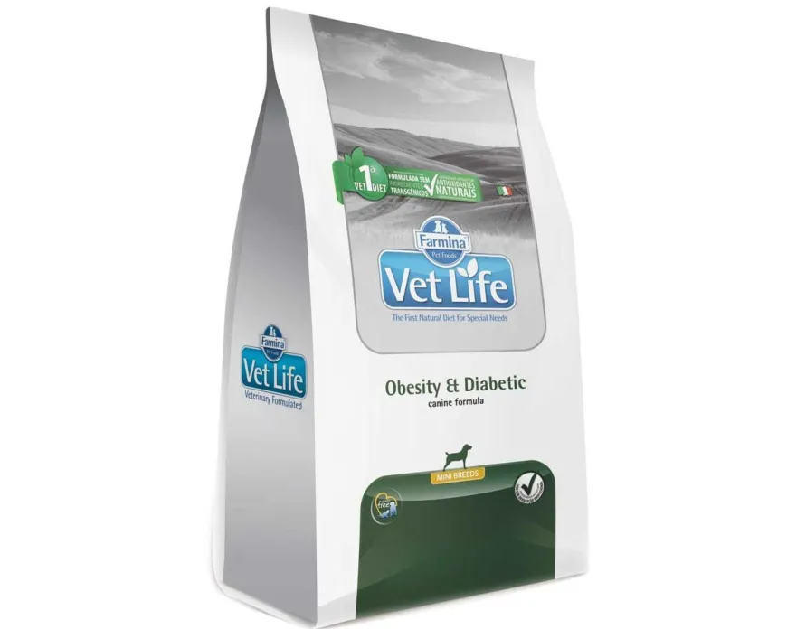 Vet Life Obsesity Mini x 2 kg | Nutrición Mascotas y Animales | Tierragro Colombia