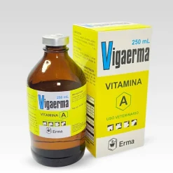 Vigaerma Inyectable 250 ml: Suplemento Caballos, bovinos, porcinos