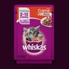 Whiskas Gatitos carne (Alimento Húmedo) | Nutrición Mascotas y Animales | Tierragro Colombia