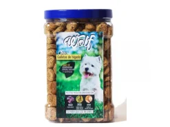Wolf Chips Snacks Naturales de Hígado para Perros | Tierragro