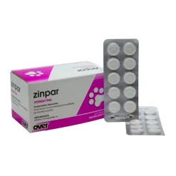 Zinpar Oral Caja x 10 Tabletas Elimina Parásitos en Perros y Gatos