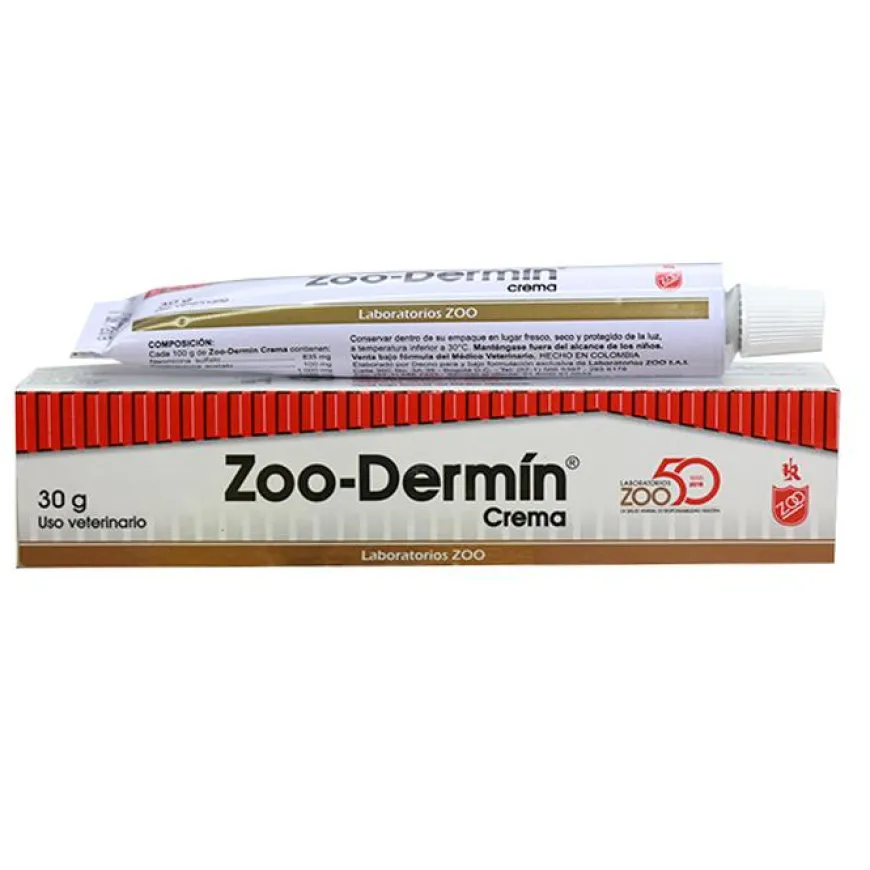 Zoodermin 30 gr | Farmacia Animales y Mascotas | Tierragro Colombia